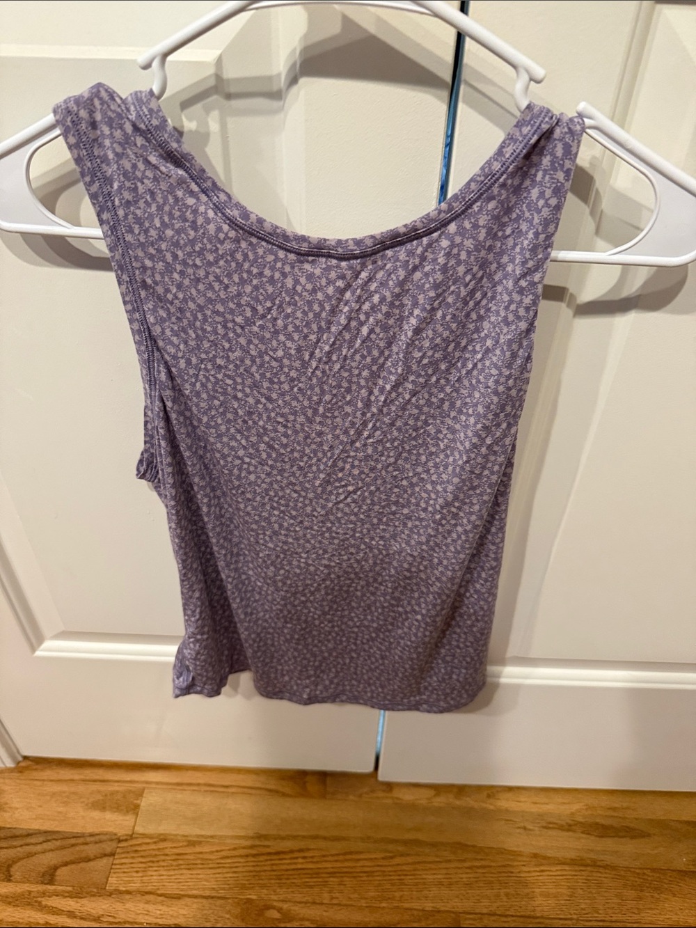 lululemon athletica Lavender Micro Floral Tank Top